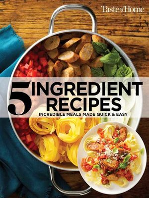 cover image of Taste of Home 5 Ingredient Cookbook 2E